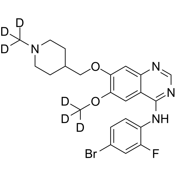 Vandetanib-d6 (ZD6474-d6) 1174683-49-8